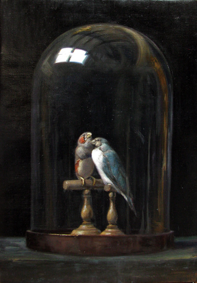 Bell jar III, 20x16